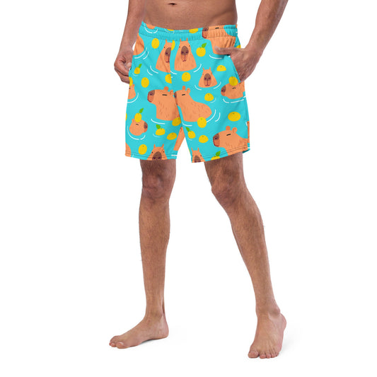 Capy Men's swim trunks! - Capylove