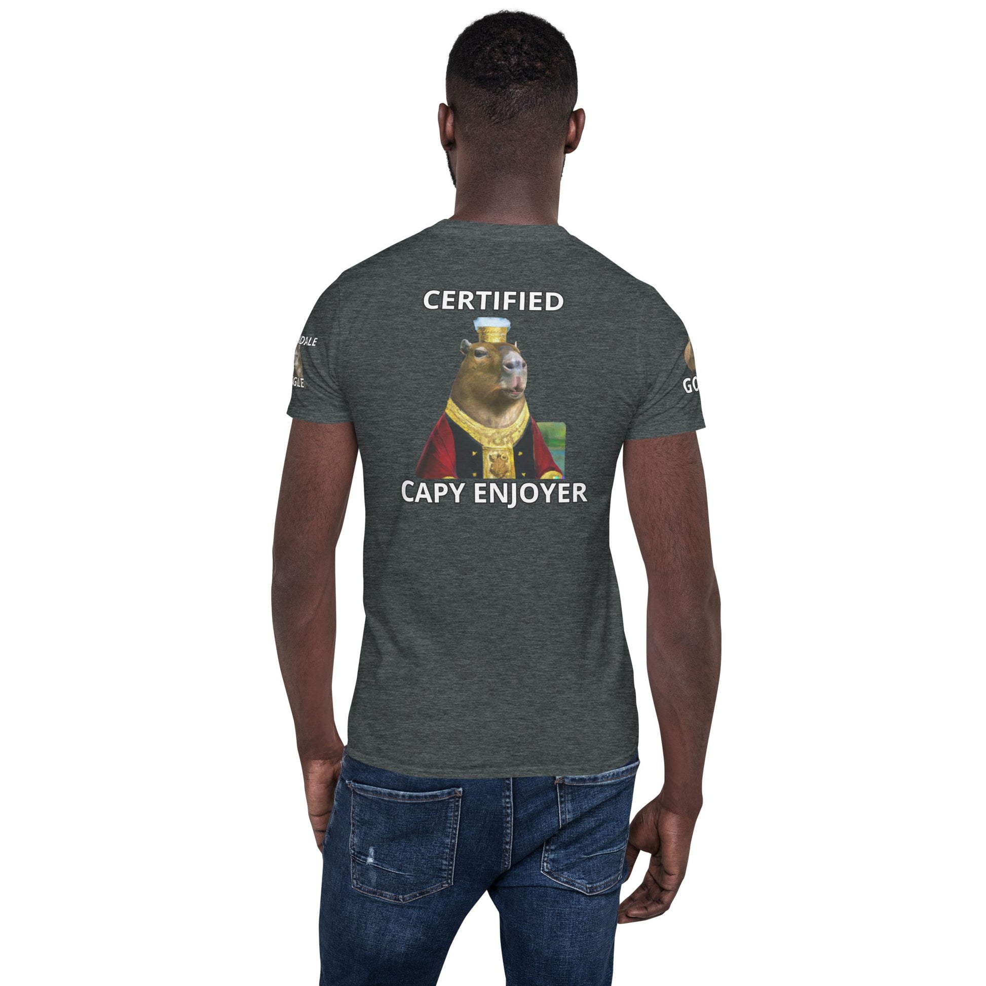 "Certified Capy Enjoyer" Short - Sleeve Unisex T-Shirt - Capylove