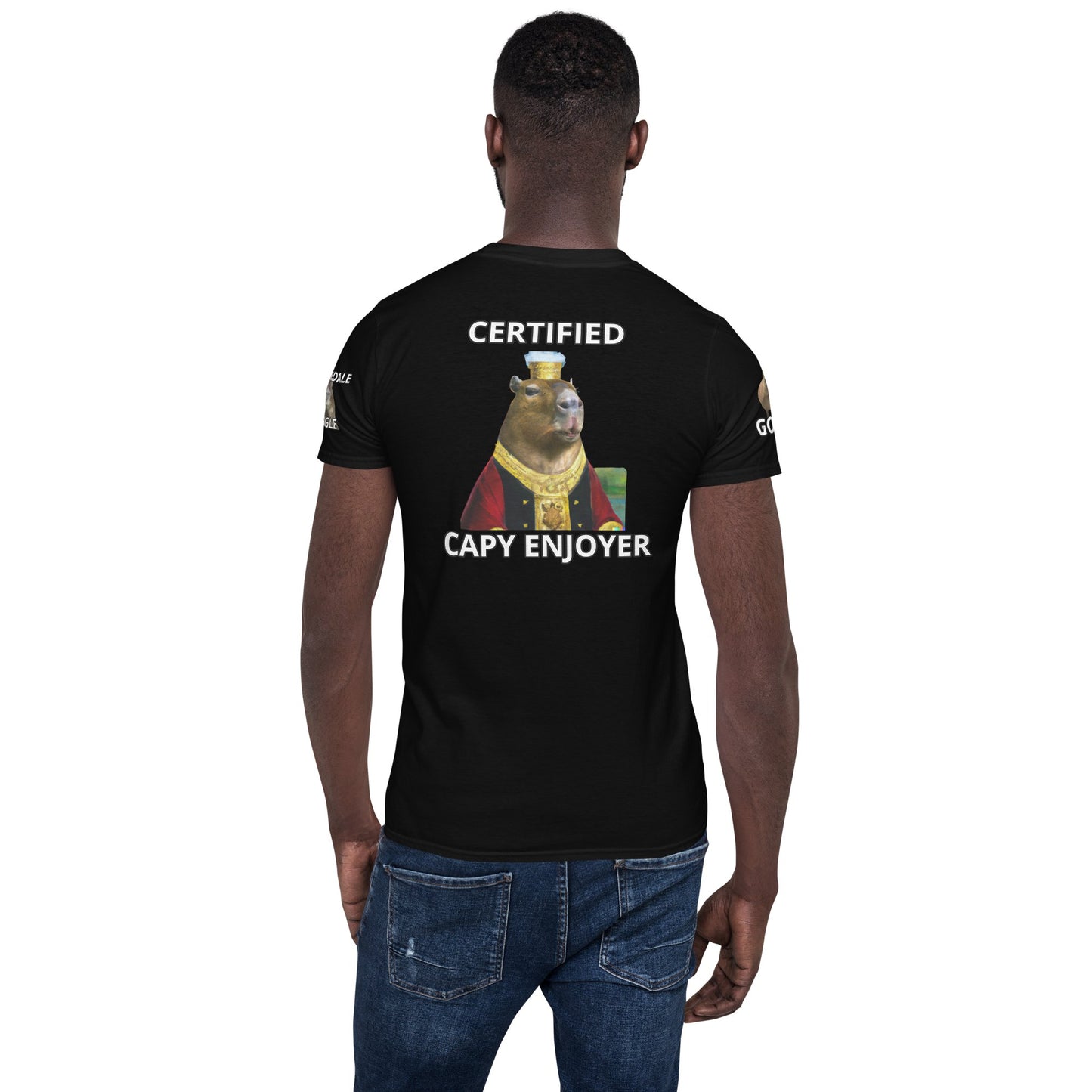 "Certified Capy Enjoyer" Short - Sleeve Unisex T-Shirt - Capylove