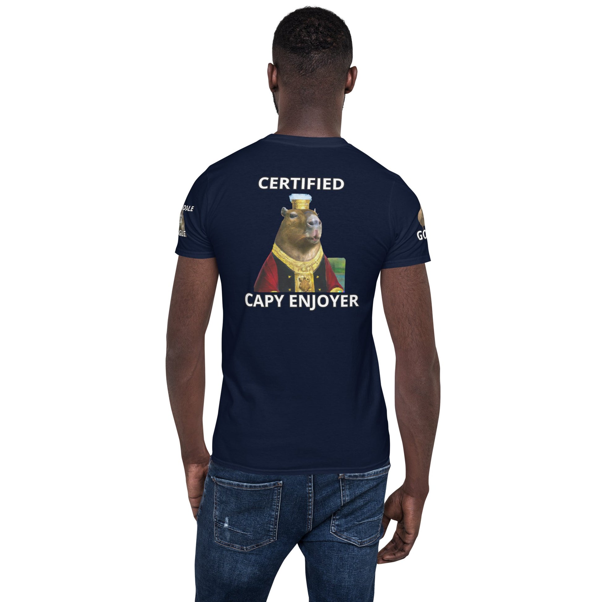 "Certified Capy Enjoyer" Short - Sleeve Unisex T-Shirt - Capylove