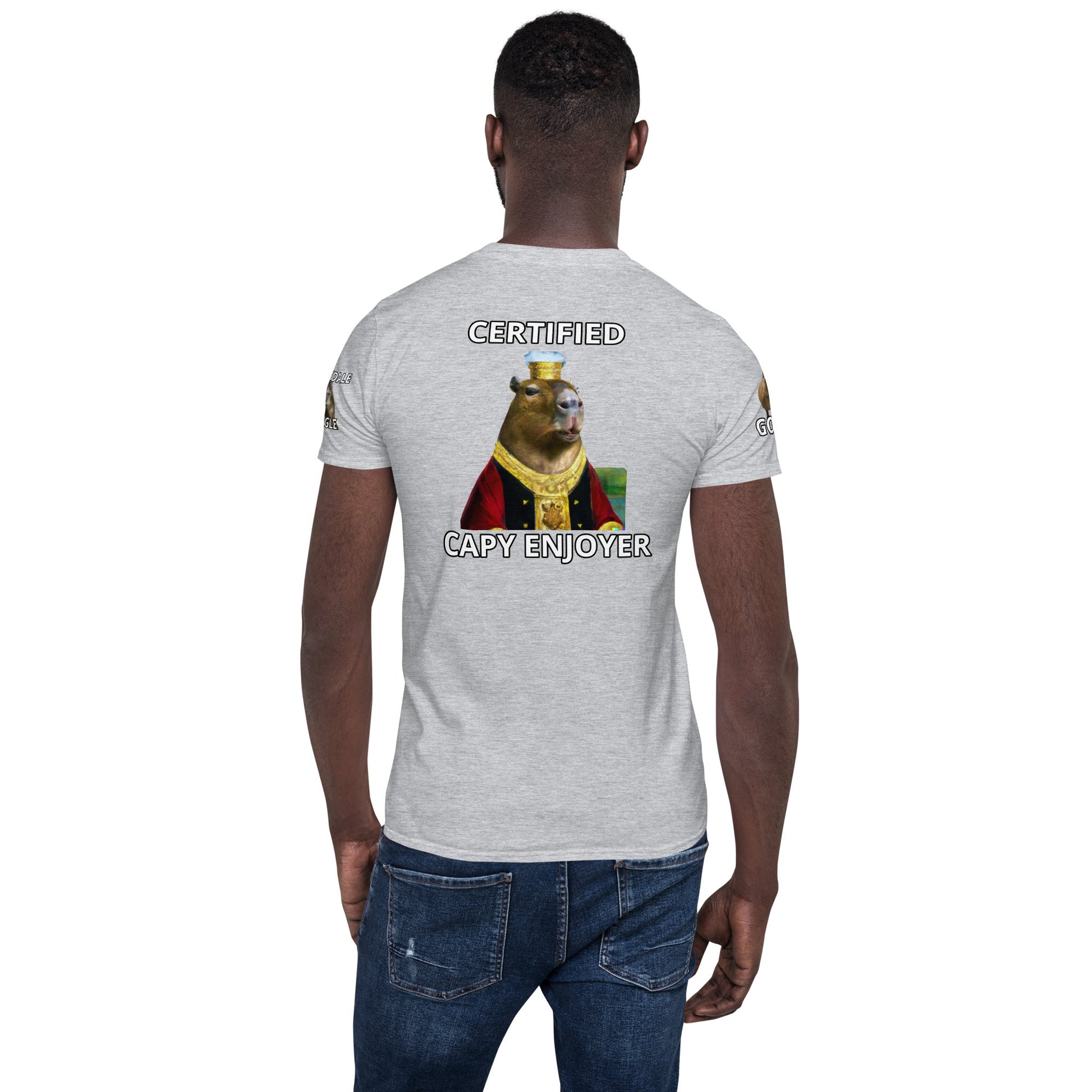 "Certified Capy Enjoyer" Short - Sleeve Unisex T-Shirt - Capylove