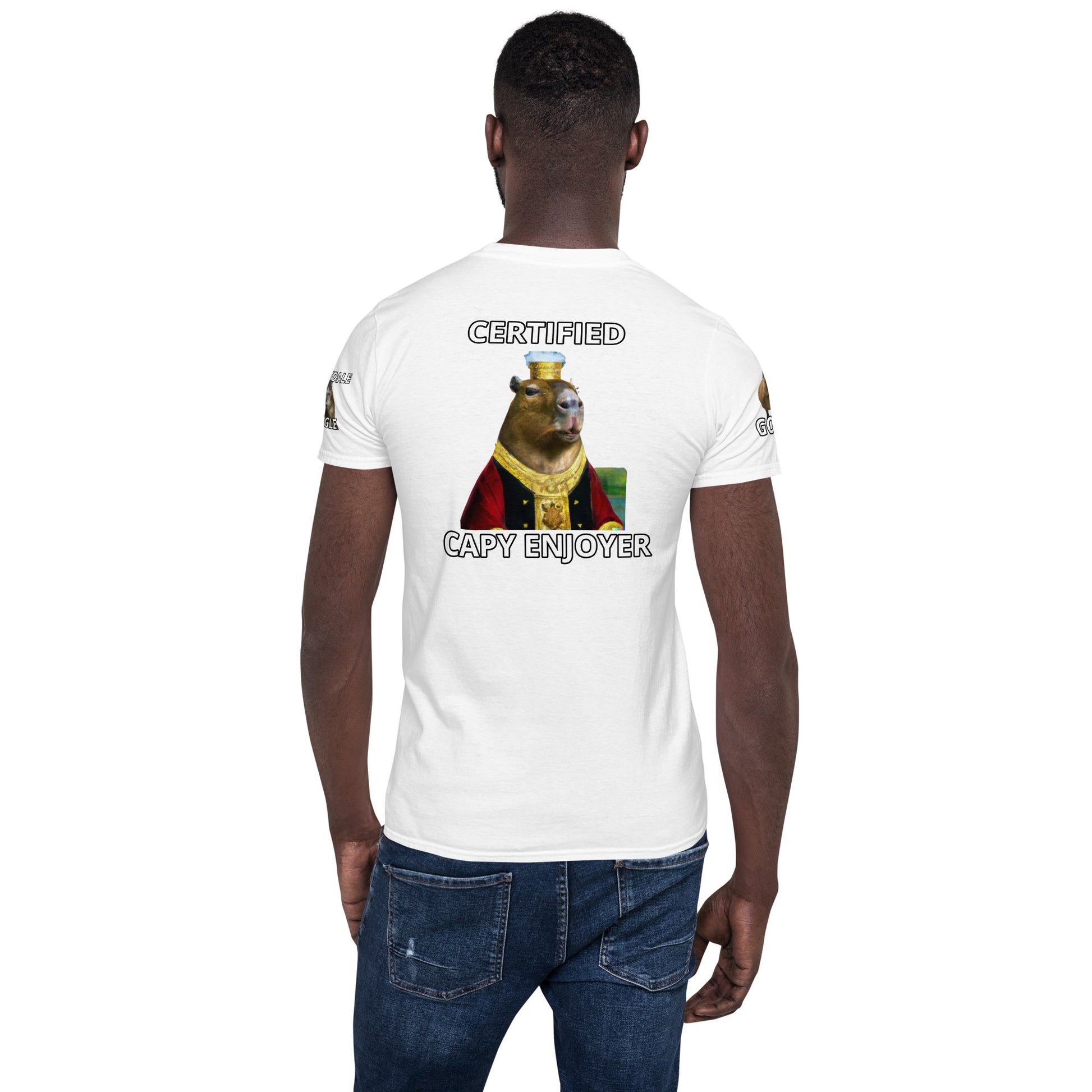 "Certified Capy Enjoyer" Short - Sleeve Unisex T-Shirt - Capylove