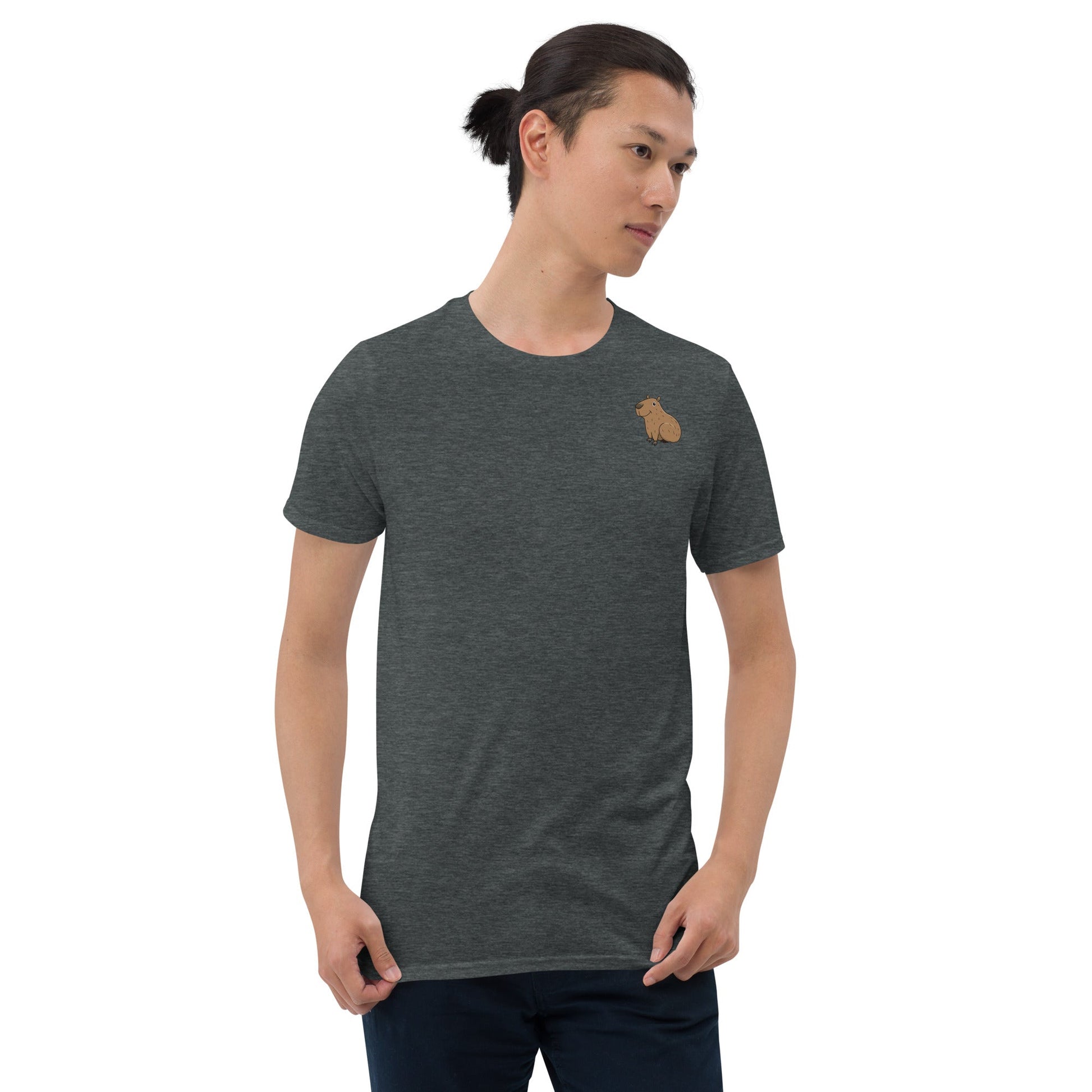 Simple Capybara Short - Sleeve Unisex T-Shirt - Capylove