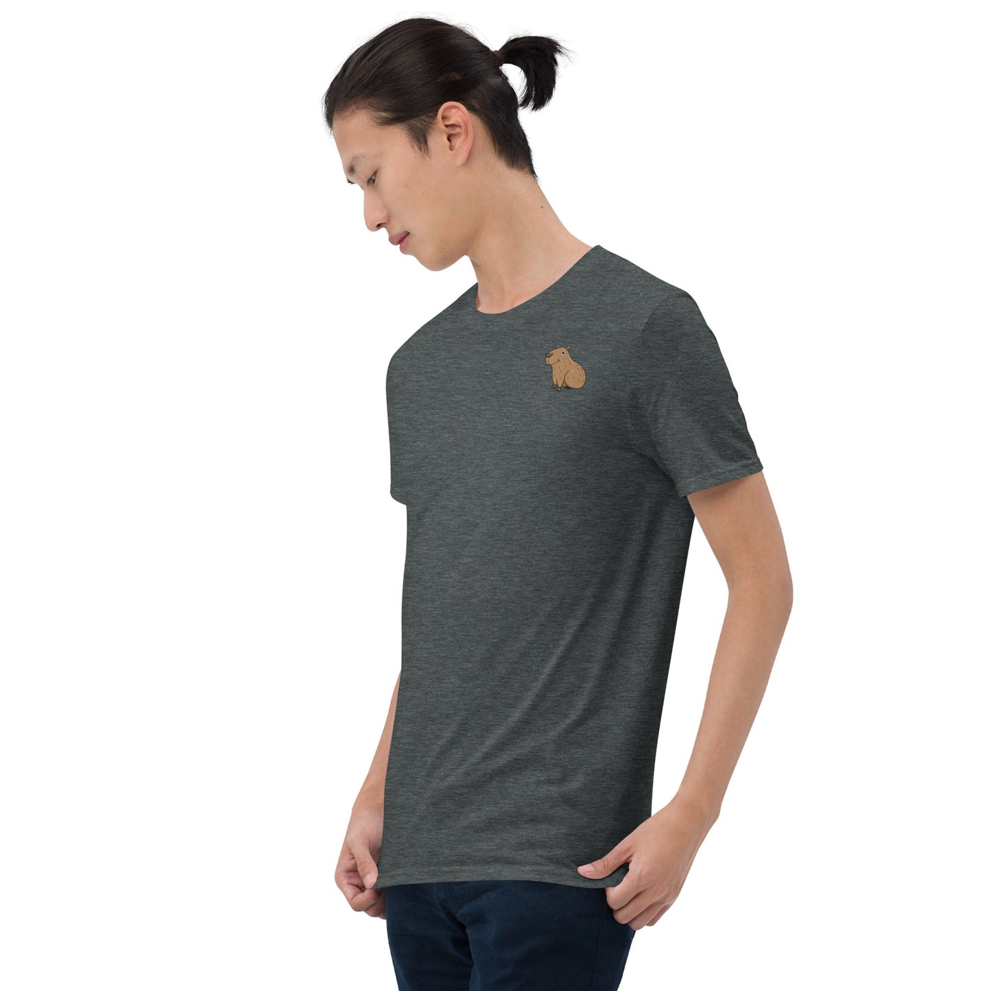 Simple Capybara Short - Sleeve Unisex T-Shirt - Capylove