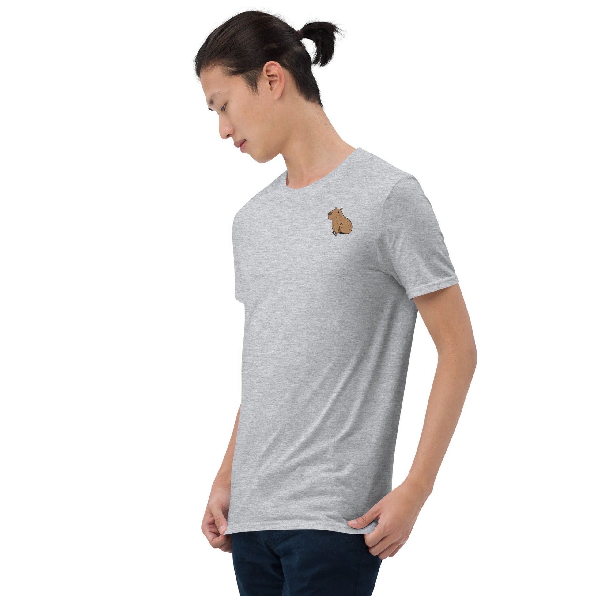 Simple Capybara Short - Sleeve Unisex T-Shirt - Capylove